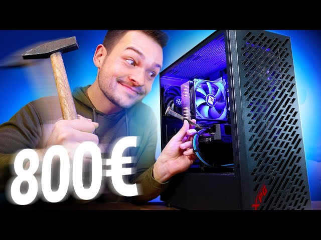 Wir BAUEN & TESTEN den ultimativen 800€ GAMING PC!! (2022)