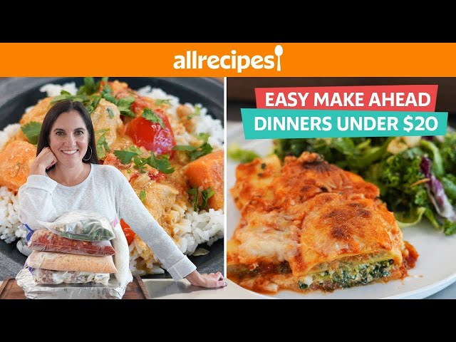 6 Budget-Friendly Make-Ahead Dinners for Under $20 - Thai Chicken Curry, Lasagna & More | Allrecipes