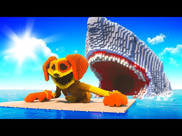 DogDay Gets Eaten by a Megalodon! - Teardown Mods