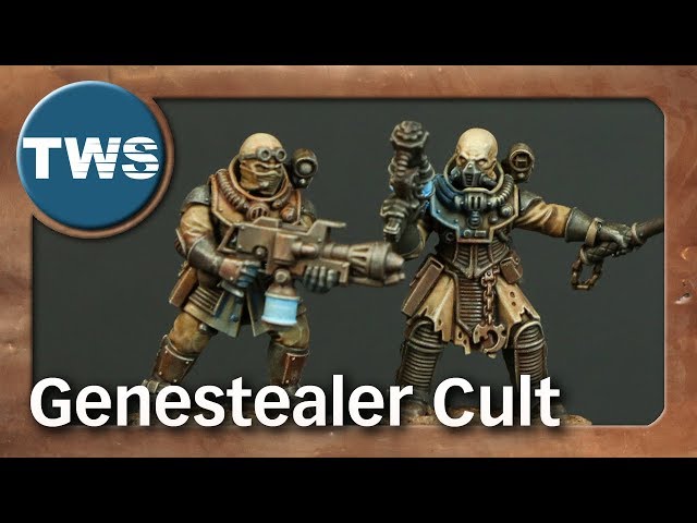 Tutorial: Genestealer Cult bemalen / Warhammer 40k / Kill Team (Tabletop-Miniaturen, TWS)