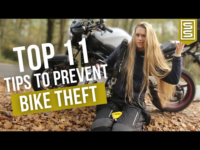 11 tips to help prevent motorcycle theft