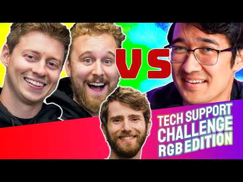 ULTIMATE RGB PC Tech Support Challenge!!