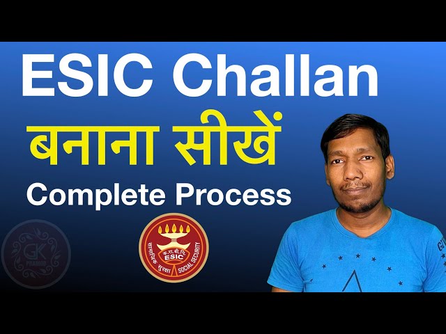 ESIC Challan Process | How to Generate ESIC monthly Return online | Statutory Update