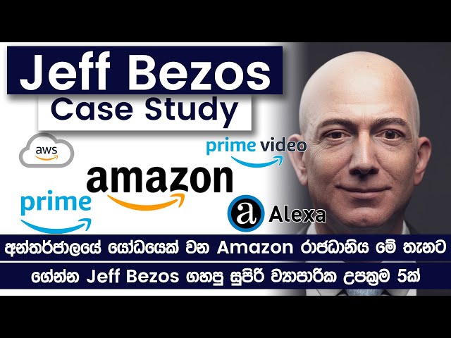 Jeff Bezos Case Study | Business Lessons On How Amazon Became The Worlds Internet Giant