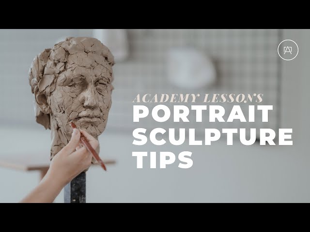 Tips for SCULPTING a PORTRAIT with clay