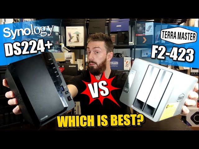 Synology DS224+ vs Terramaster F2-423 NAS Comparison