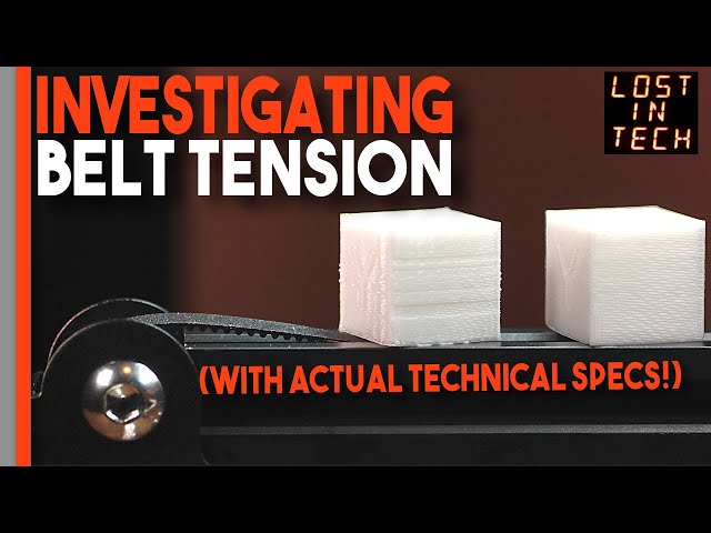 I know what the correct 3D printer belt tension is! Let me explain what it is and how to set it!