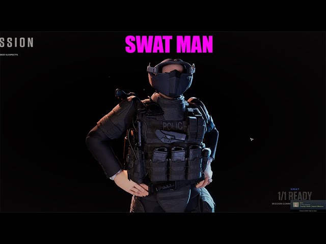 I AM SWAT TEAM MAN