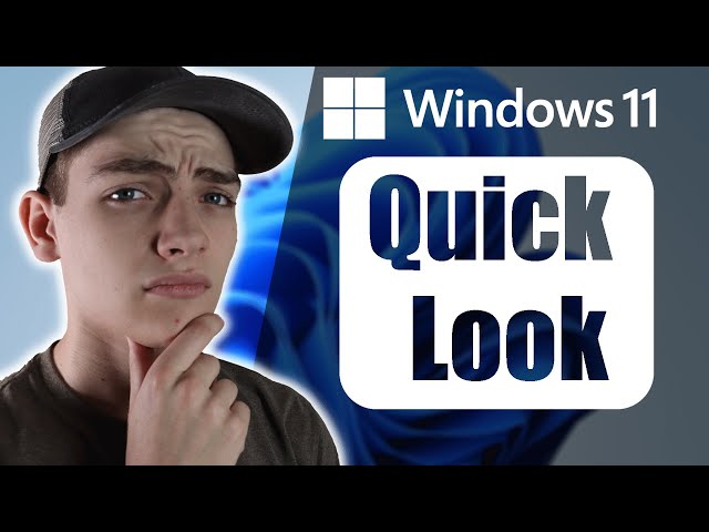 Windows 11 Quick Look