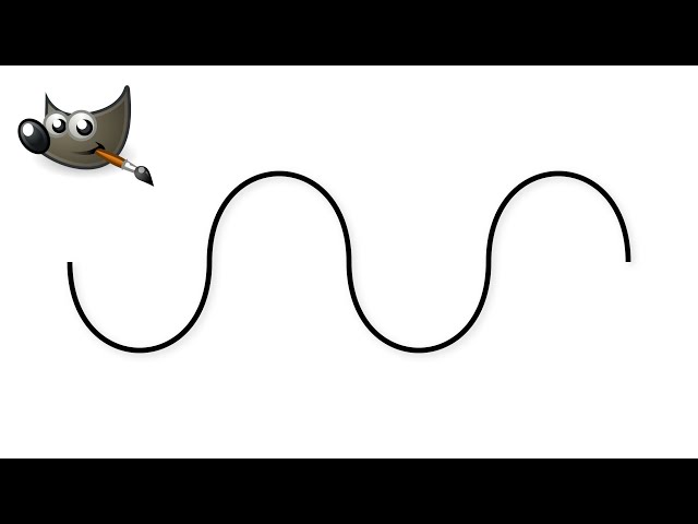 How to Draw a PERFECT Curve in GIMP