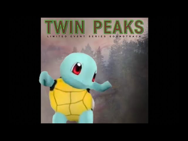 Squirtle Jamming to the Twin Peaks Theme