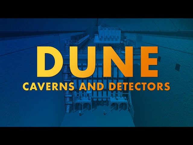 A mile underground: the large caverns and detectors of DUNE