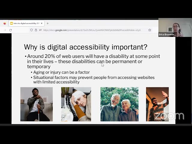 Digital Accessibility September 2023 – MUG Meeting