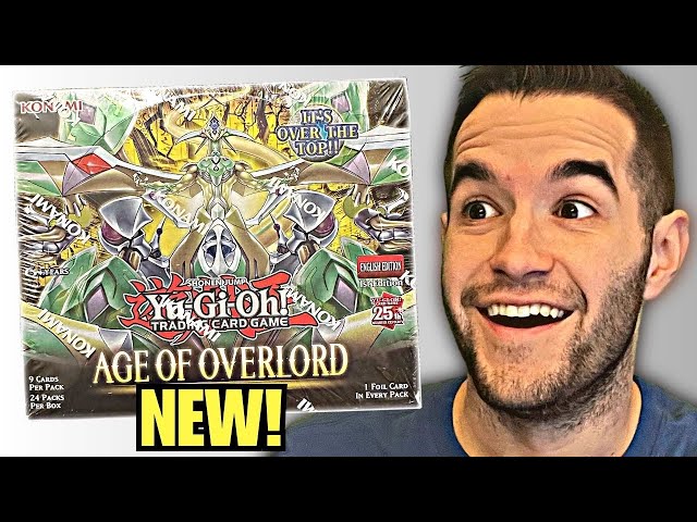 Opening Konami's NEW GAME CHANGING Yugioh Set! (Age Of Overlord)