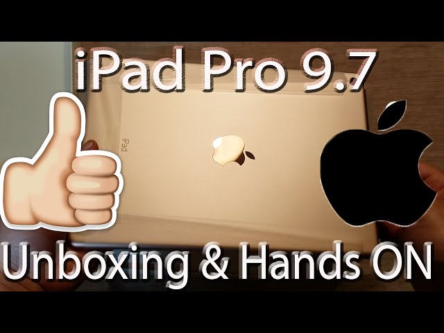 iPad Pro 9.7 inch Unboxing & First Look Rose Gold