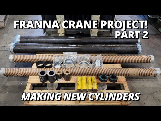Franna Crane Project | Part 2 | Making New Boom Lift Cylinders