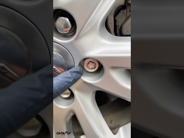 How to Remove Locking Lug-Bolts without the Key