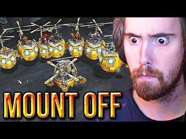 A͏s͏mongold Faces His Viewers In A MOUNT OFF Competition - The Closest One Ever!