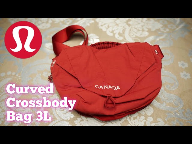lululemon Team Canada Curved Crossbody Bag 3L Review - NEW!
