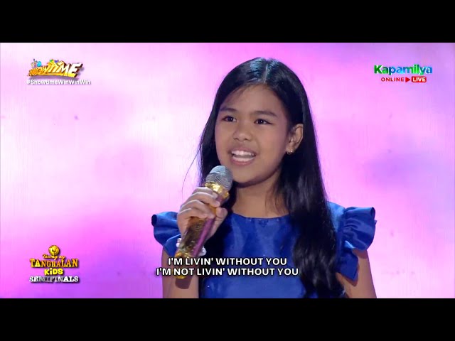 Aliyah Quijoy - And I'm Telling You I'm Not Going - Tawag ng Tanghalan Kids Semifinals - Apr 9, 2024