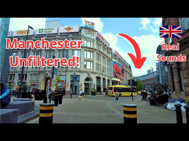 🔴 WALKING UK | Discover Manchester Unfiltered: Gorgeous City! Real Sounds, No Cuts!