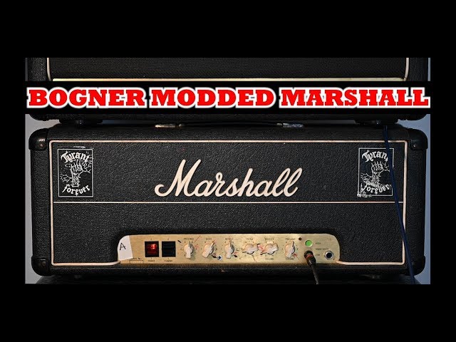 BOGNER modded Marshall from the 80s
