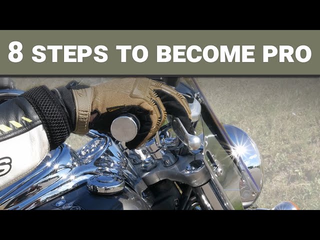 8 steps to transform the BEGINNINER rider into PRO