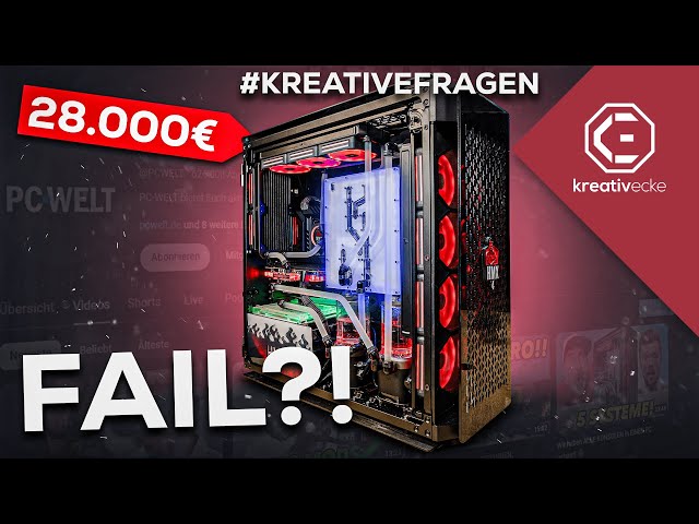 Ein FAIL? Die 28.000€ HÖLLENMASCHINE von PC WELT dieses Jahr? #KreativeFragen 250
