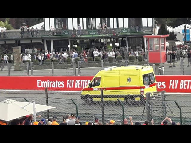 Belgian Grand Prix 2019 - Formula 2 - Race 1 - Round 1 Crash Eau Rouge/Radillion