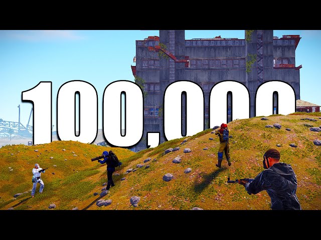Wipeday but we have 100,000 hours in Rust..