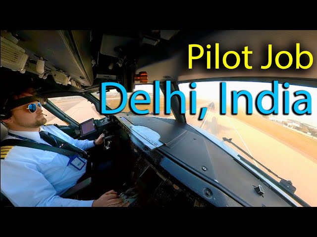 A Day in the Life as an Airline Pilot | Flight to Delhi, India | B737 | Pilot Eye