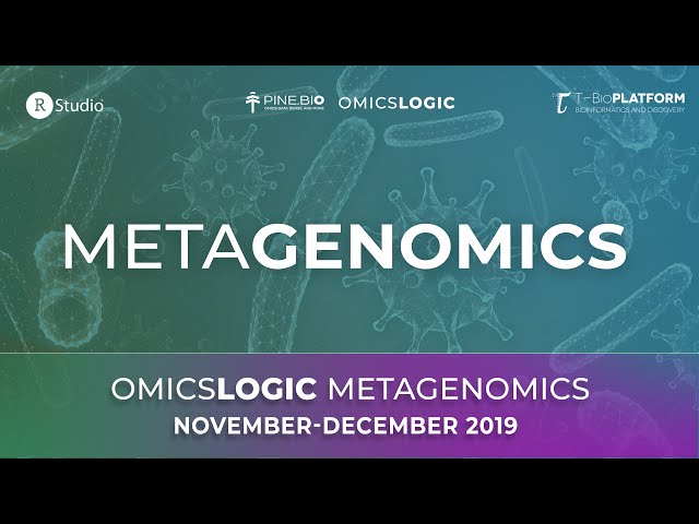 OmicsLogic Metagenomics - Upcoming training program for November-December 2019