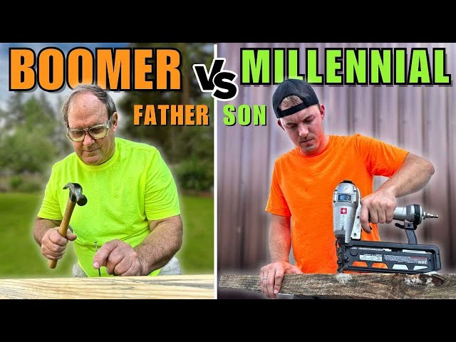 I Challenged my 67 Year Old Dad to a Build Off