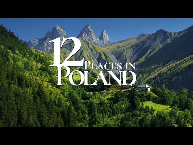 12 Beautiful Places to Visit in Poland 4K 🇵🇱 | Poland Travel Video