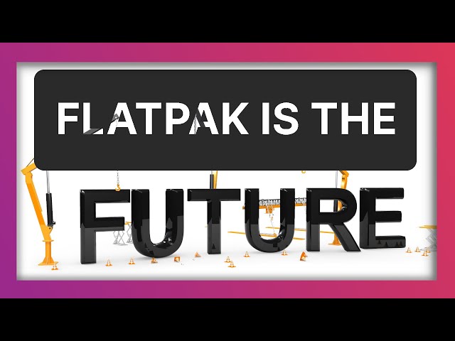 FLATPAK is the FUTURE of LINUX application distribution