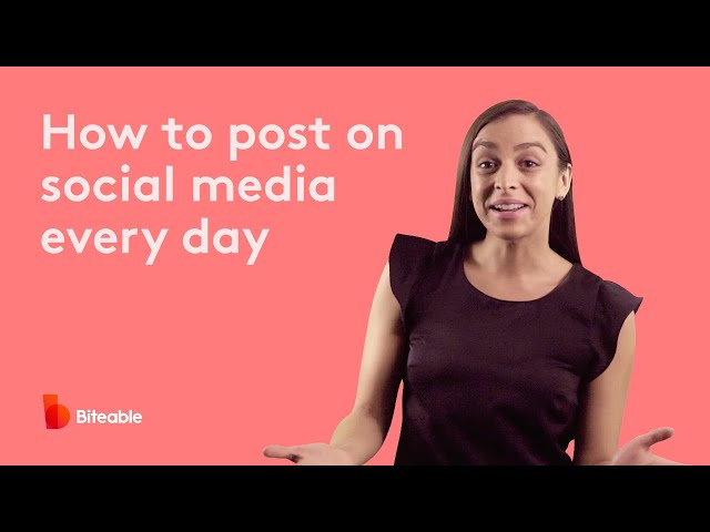 How to Make a Social Media Calendar and Post Daily