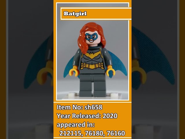 Shorts: LEGO® Minifigures Super Heroes sh658 - Batgirl #DC