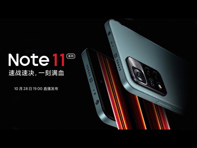 Xiaomi Redmi Note 11 & 11 Pro Official Design,Launch Date & Specifications Revealed