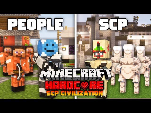 100 Players Simulate a HUGE Minecraft Civilization in an SCP Apocalypse