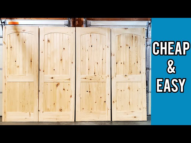 Making Doors for about $35 | Woodworking