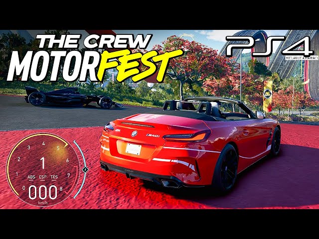 The Crew Motorfest PS4 Free Roam Gameplay