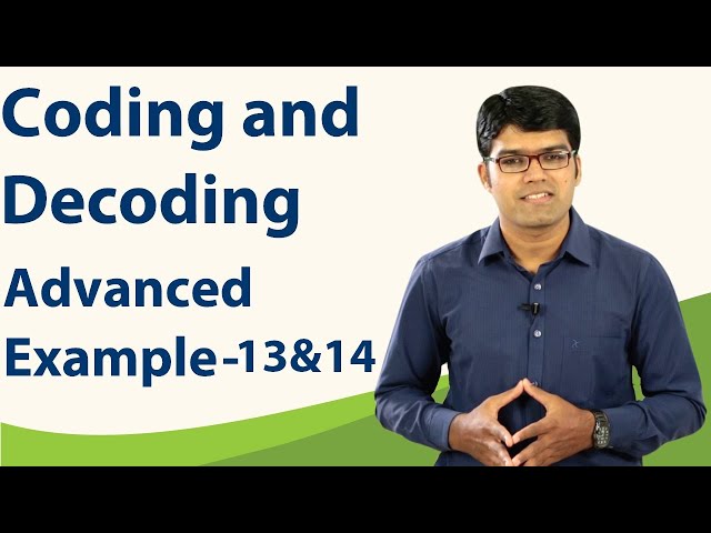 Coding and Decoding | Advanced Example 13 & 14 | Latest Model | TalentSprint