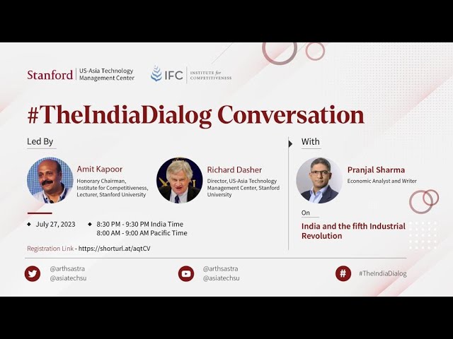 #TheIndiaDialog Conversation with Pranjal Sharma