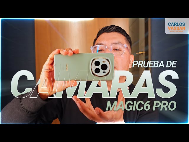 Prueba REAL de cámaras: HONOR Magic6 Pro