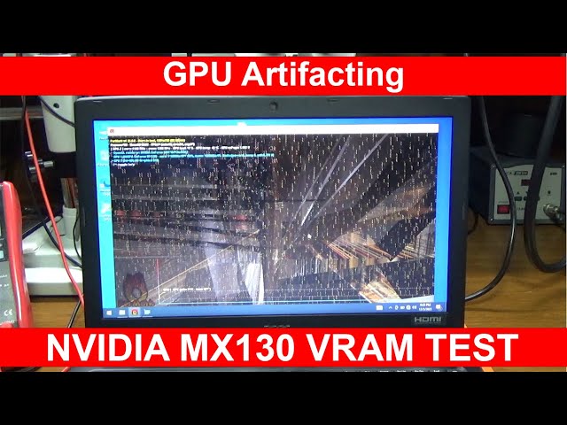 GPU Artifacting | MX130 MATS/MODS Testing