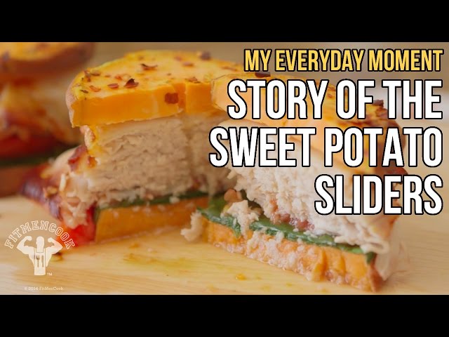 Vlog: Story of FitMenCook Sweet Potato Sliders / Sliders de Batata y Pavo