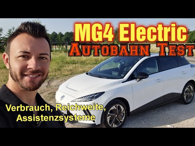 MG4 electric Luxury - Der große Autobahn-Test: Reichweite, Verbrauch, Ladegeschwindigkeit