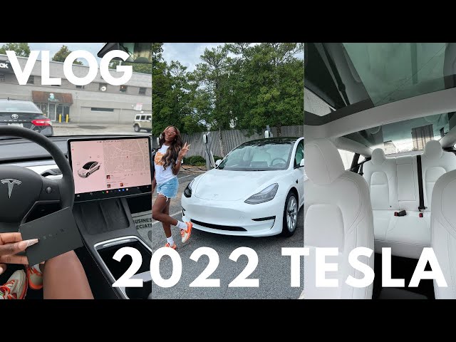 Picking Up My 2022 Tesla Model 3 | Tesla Accessories