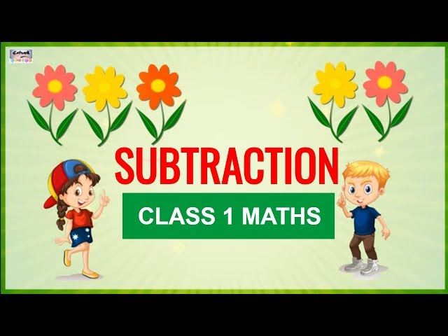 Subtraction | Class 1 Maths | Chapter 4 (Part - 1) | Basic Subtraction for Kids | Learn Subtraction