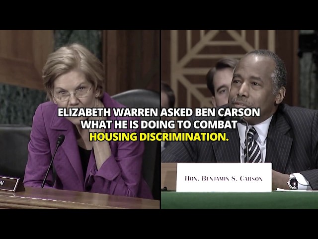 Sen. Elizabeth Warren questions HUD Secretary Ben Carson